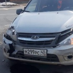 В серьёзной аварии под Смоленском получила травмы пассажирка «Гранты»