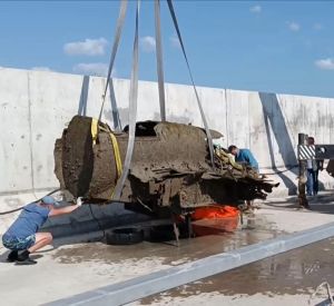 В Черном море обнаружили обломки самолета, на котором разбился смоленский летчик во времена ВОВ (видео)