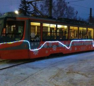 В новогоднюю ночь по городу будут ездить трамваи
