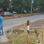 Жители микрорайона Ситники страдают от отсутствия остановки