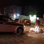 Под Смоленском случилась жесткая авария с участием мотоциклиста