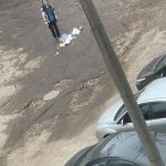 В Смоленске юнец бросил мусор на дороге