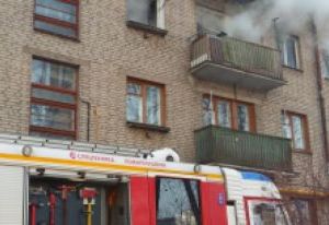 Двое мужчин погибли в пожаре в Смоленске на улице Лавочкина
