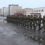 Видео: Смоленские курсанты готовятся к Параду Победы на Красной площадив столице России