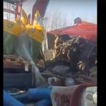 В жуткой аварии на трассе М-1 погиб один человек (видео)