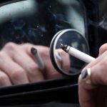 Неаккуратный курильщик лишился автомобиля