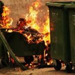 В Смоленске стали чаще гореть мусорные контейнеры