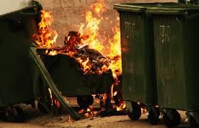 В Смоленске стали чаще гореть мусорные контейнеры