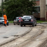 В областном центре начался ремонт улицы Маршала Соколовского