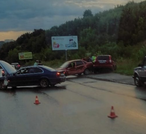 Последствия массовой аварии на Волоке сняли на видео