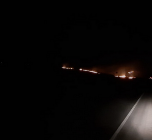 Видео: В Смоленской области огонь подобрался к жилым домам