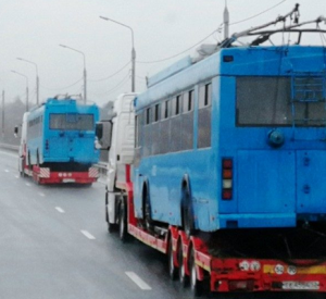 30 московских троллейбусов доставят в Смоленск (фото)