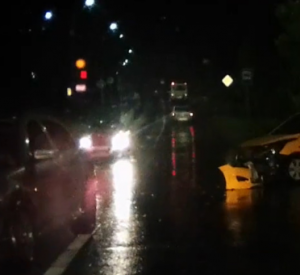 В Сети опубликовали видео жуткого ДТП с такси