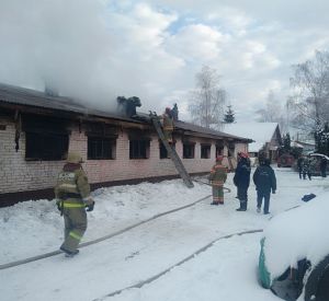В Смоленском районе лошади погибли при пожаре в конно-спортивном клубе
