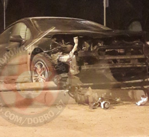 В Смоленске нетрезвый автомобилист попал в жесткое ДТП (фото)