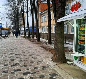 На улице Николаева обновят торговые ряды