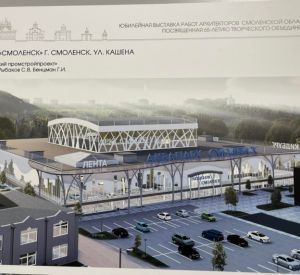 Жителям Смоленска представили проект аквапарка на улице Кашена (фото)