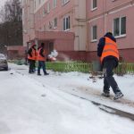 Коммунальщики отчитались об уборке снега во дворах домов