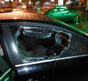 Смолянина, разгромившего автомобили в Алтуховке, поймали правоохранители