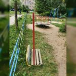 В Смоленской области дети остались без детской площадки