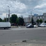 Видео смертельного ДТП на площади Победы опубликовали в Сети