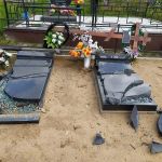 Под Смоленском вандалы разломали надгробия и повалили кресты на кладбище