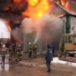 На Смоленском заводе ЖБИ-2 произошел пожар
