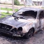 В Смоленске сгорел автомобиль