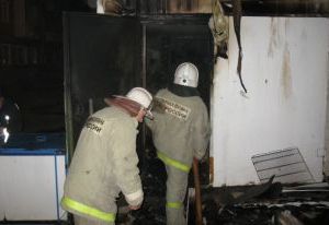 В Дорогобужском районе Смоленской области сгорел магазин