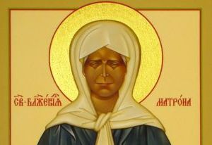 Икона святой Матроны Московской прибыла в Сафоново