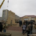 В городе Ярцево Смоленской области рухнуло строящееся здание