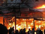 Пожар практически полностью уничтожил временный храм в Смоленске