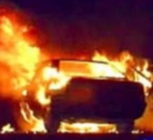 В Смоленске сгорела еще одна машина