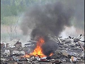 В Смоленске опять горит мусор