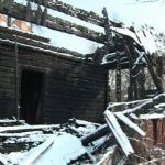 В Смоленске снова горят старые бараки