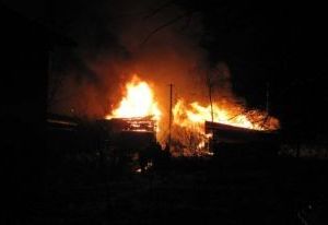 В Сафоновсокм районе Смоленской области загорелась школа